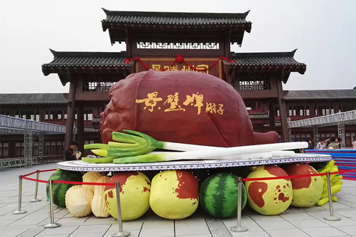 大荔县肘子玻璃钢雕塑