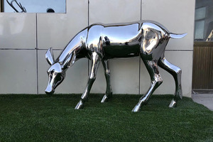 不锈钢动物雕塑