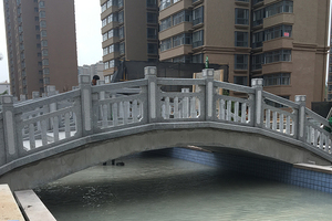 西安石雕橋生產安裝|花崗巖石拱橋