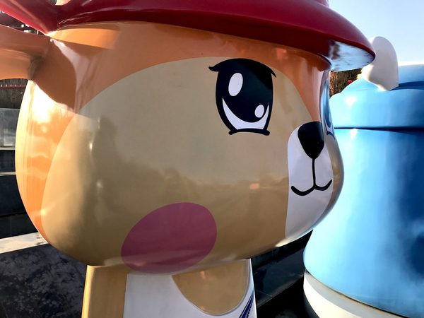 福禄娃雄鹿玻璃钢雕塑