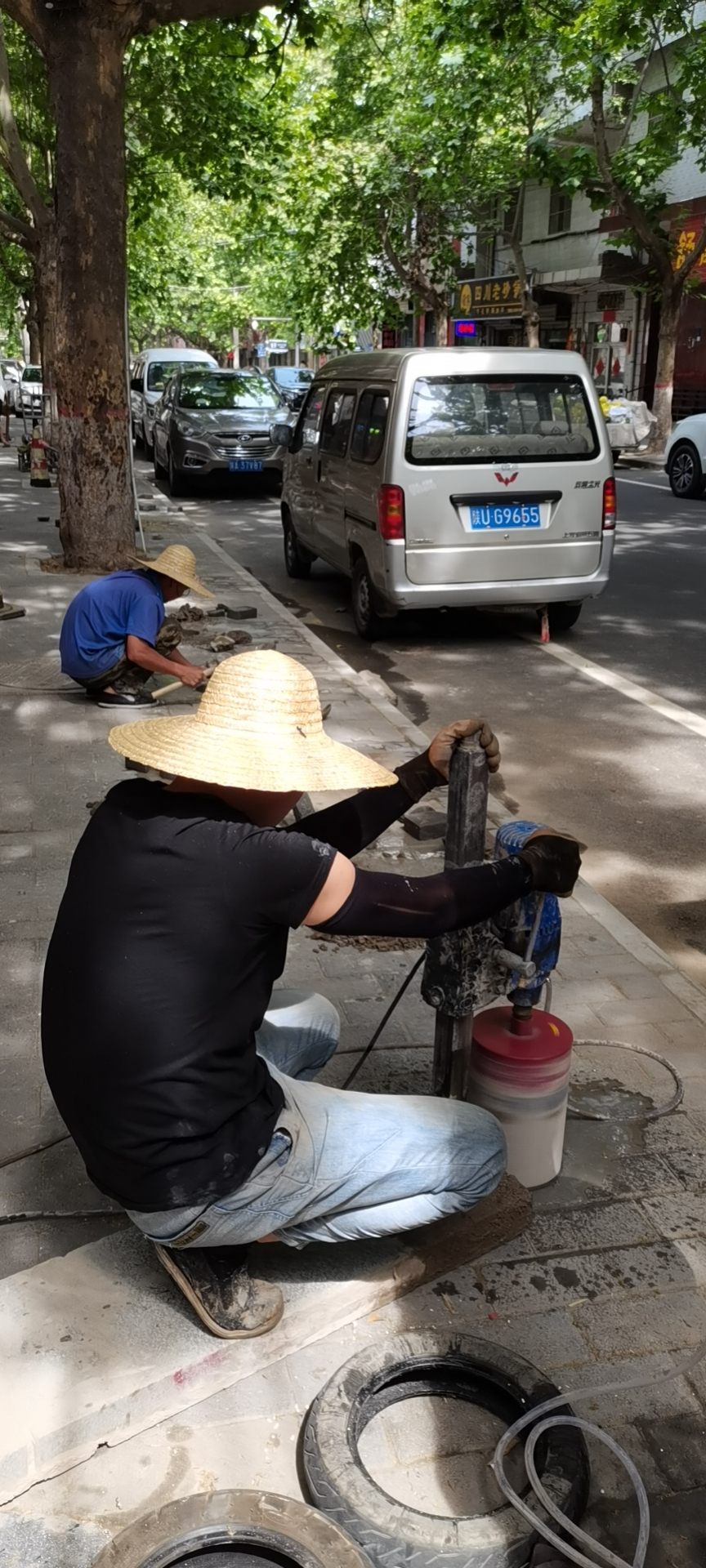 挡车柱
