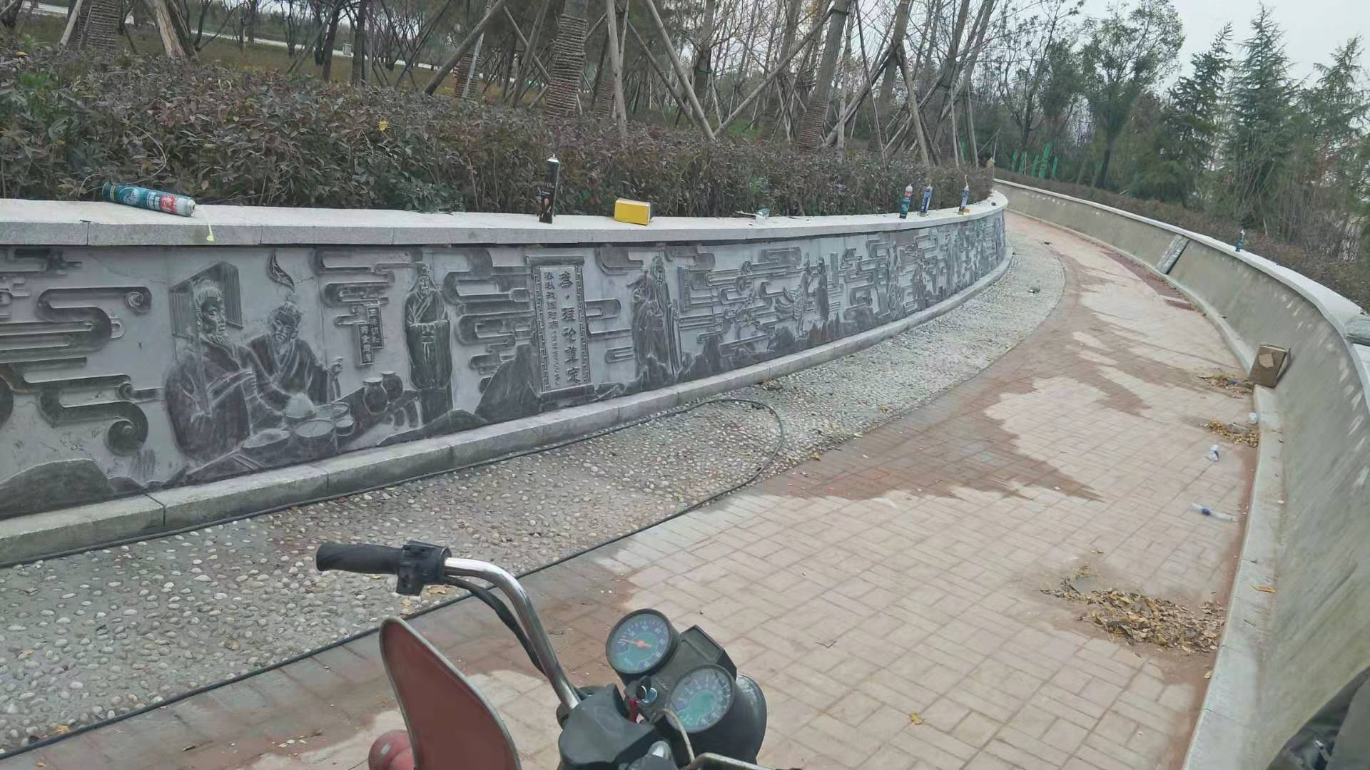 青石浮雕