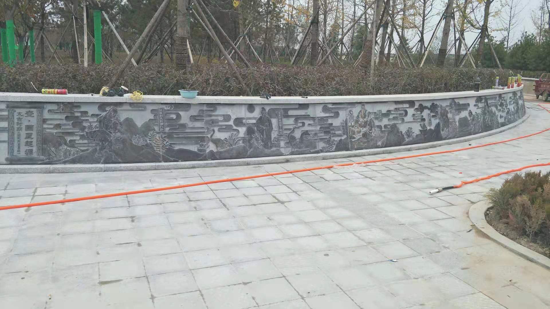 青石浮雕