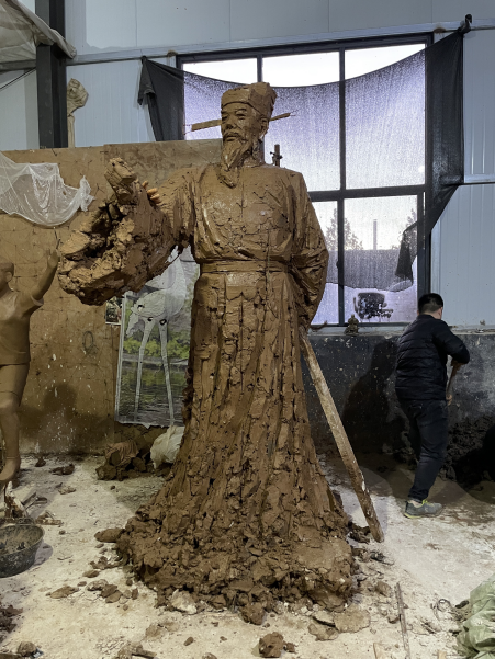 玻璃钢人物雕塑