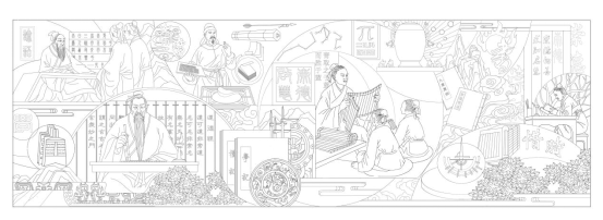 玻璃钢浮雕