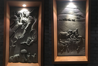 灞柳驿酒店浮雕项目
