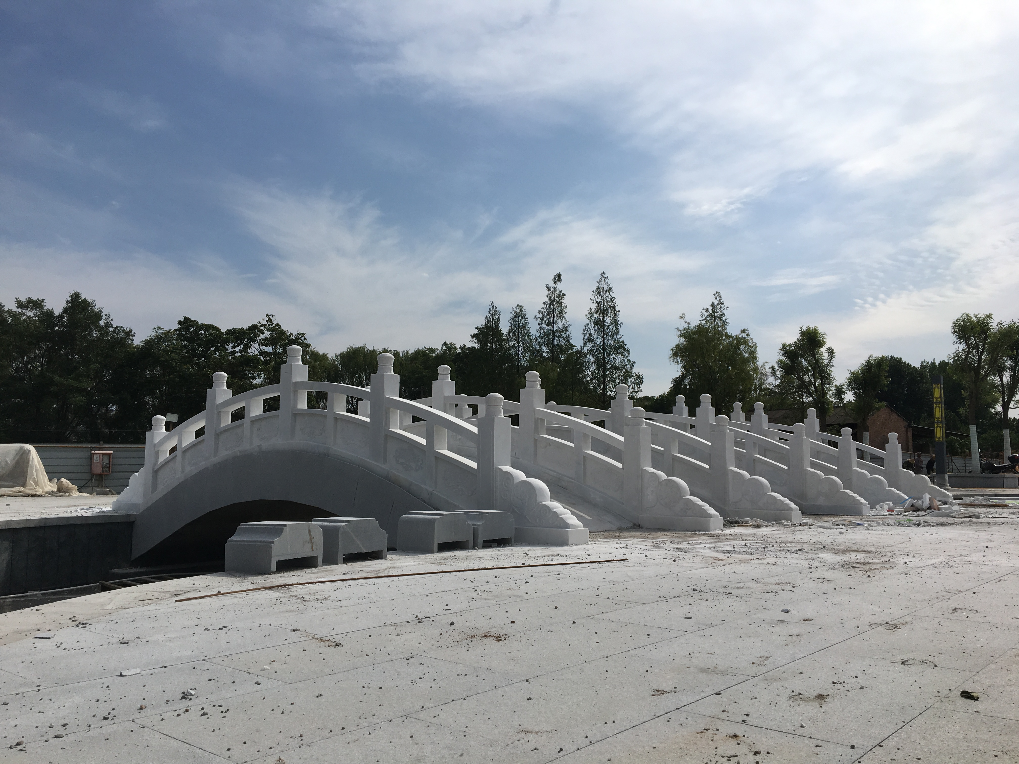 杨凌公园石栏杆